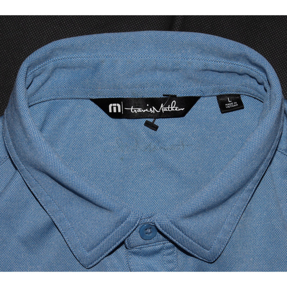 Travis Mathew Men's Short Sleeve Golf Polo Shirt Size Large - Picture 7 of 8